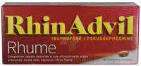 Rhinadvil Rhume Ibuprofene/pseudoephedrine, Comprimé Enrobé à Vélines