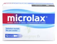 Microlax Sorbitol Citrate Et Laurilsulfoacetate De Sodium S Rect En Récipient Unidose 12récip-unidoses-can/5ml à Vélines