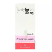 Tardyferon 80 Mg, Comprimé Pelliculé Plq/30 à Vélines