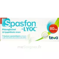 Spasfon Lyoc 80 Mg, Lyophilisat Oral à Vélines
