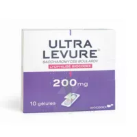 Ultra-levure 200 Mg Gélules Plq/10 à Vélines