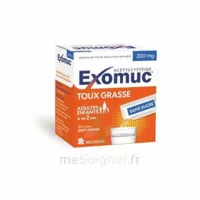 Exomuc 200 Mg, Granulés Pour Solution Buvable En Sachet 24 Sachets/3g à Vélines